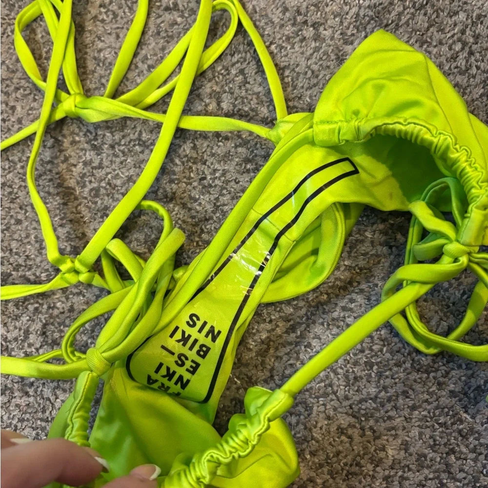Frankie’s Bikinis Green Bikini